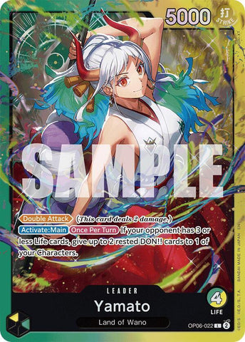 Yamato (OP06-022) - Foil (Starter Deck 28: GREEN/YELLOW Yamato)(OP06-022)(L)