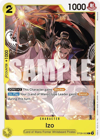 Izo (Starter Deck 28: GREEN/YELLOW Yamato)(ST28-002)(C)