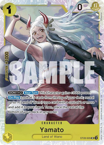 Yamato - Foil (Starter Deck 28: GREEN/YELLOW Yamato)(ST28-005)(SR)