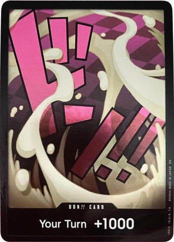 DON!! Card (Katakuri) - DP07 Ver. - Foil (A Fist of Divine Speed)()(DON!!)