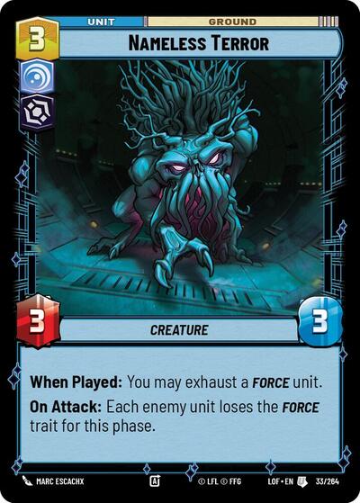 Nameless Terror (Legends of the Force)(LFL-033/264)(U)