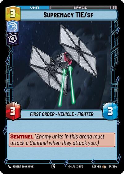 Supremacy TIE/sf (Legends of the Force)(LFL-034/264)(C)