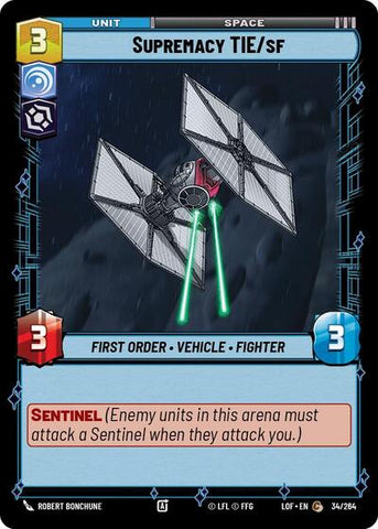 Supremacy TIE/sf (Legends of the Force)(LFL-034/264)(C)
