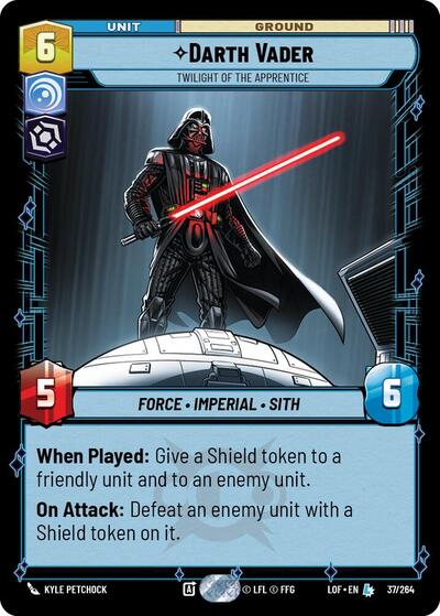 Darth Vader, Twilight of the Apprentice (Legends of the Force)(LFL-037/264)(L)