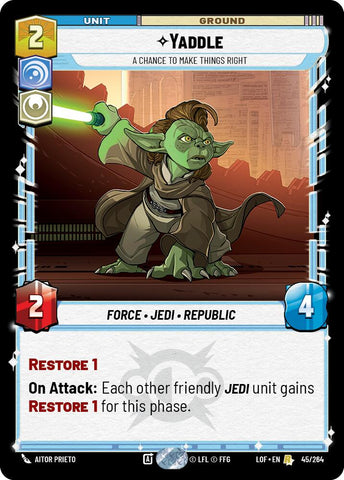 Yaddle - A Chance To Make Things Right (45/264) (45/264) [Legends of the Force]