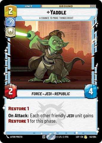 Yaddle, A Chance To Make Things Right (Legends of the Force)(LFL-045/264)(R)