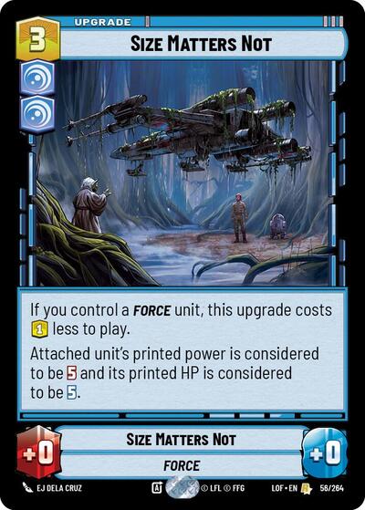 Size Matters Not (Legends of the Force)(LFL-056/264)(R)