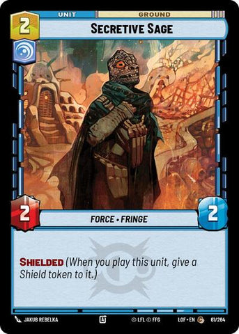 Secretive Sage (Legends of the Force)(LFL-061/264)(C)
