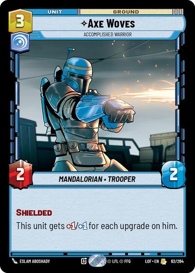 Axe Woves, Accomplished Warrior (Legends of the Force)(LFL-062/264)(R)