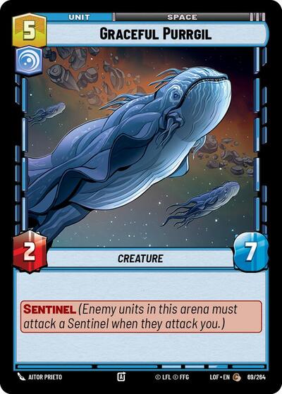 Graceful Purrgil (Legends of the Force)(LFL-069/264)(C)