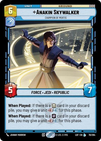 Anakin Skywalker, Champion of Mortis (Legends of the Force)(LFL-070/264)(L)