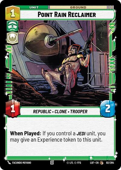 Point Rain Reclaimer (Legends of the Force)(LFL-092/264)(C)