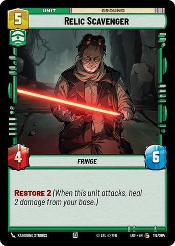 Relic Scavenger (Legends of the Force)(LFL-116/264)(C)