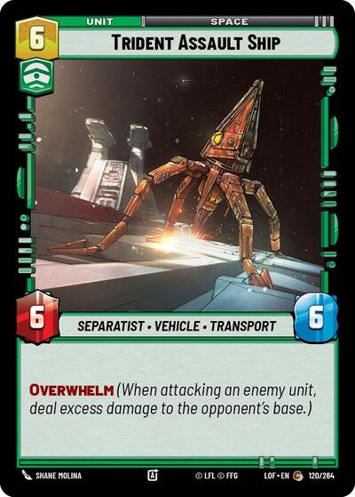 Trident Assault Ship (Legends of the Force)(LFL-120/264)(C)