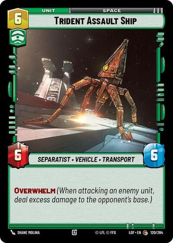 Trident Assault Ship (Legends of the Force)(LFL-120/264)(C)