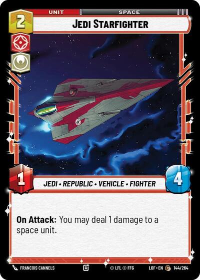 Jedi Starfighter (Legends of the Force)(LFL-144/264)(C)