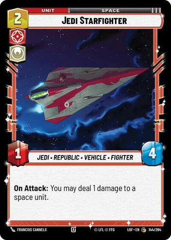 Jedi Starfighter (Legends of the Force)(LFL-144/264)(C)