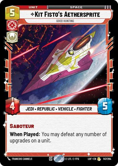 Kit Fisto's Aethersprite, Good Hunting (Legends of the Force)(LFL-147/264)(R)