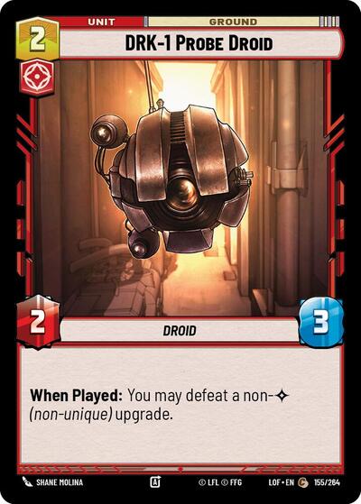 DRK-1 Probe Droid (Legends of the Force)(LFL-155/264)(C)