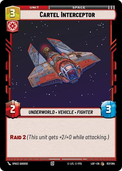Cartel Interceptor (Legends of the Force)(LFL-157/264)(C)