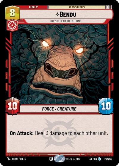Bendu, Do You Fear the Storm? (Legends of the Force)(LFL-170/264)(L)