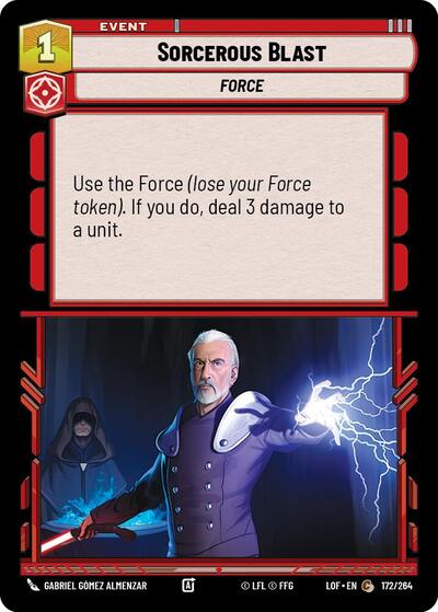 Sorcerous Blast (Legends of the Force)(LFL-172/264)(C)