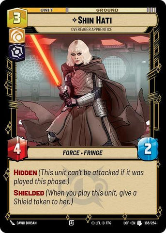 Shin Hati, Overeager Apprentice (Legends of the Force)(LFL-183/264)(U)