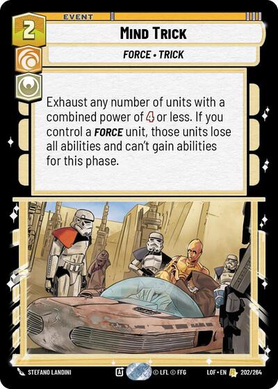 Mind Trick (Legends of the Force)(LFL-202/264)(R)