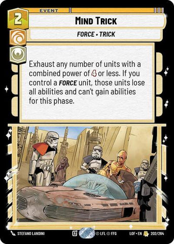 Mind Trick (Legends of the Force)(LFL-202/264)(R)