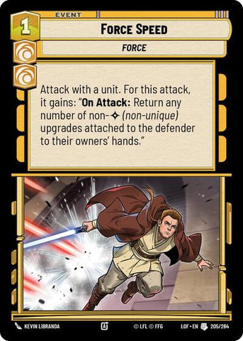Force Speed (Legends of the Force)(LFL-205/264)(U)