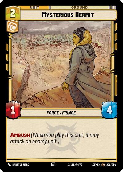 Mysterious Hermit (Legends of the Force)(LFL-208/264)(C)
