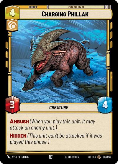 Charging Phillak (Legends of the Force)(LFL-210/264)(C)