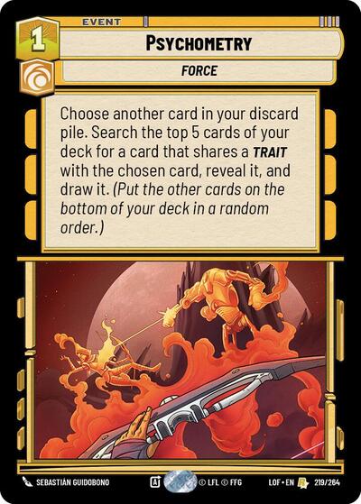 Psychometry (Legends of the Force)(LFL-219/264)(R)