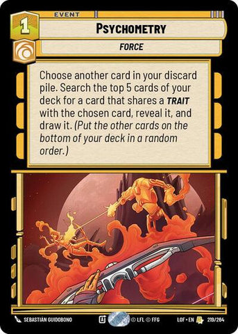 Psychometry (Legends of the Force)(LFL-219/264)(R)