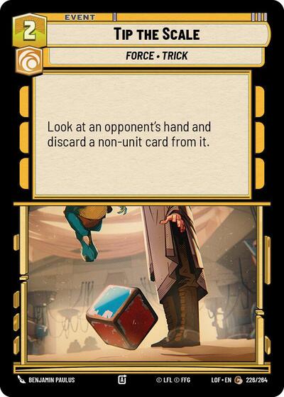 Tip the Scale (Legends of the Force)(LFL-226/264)(C)