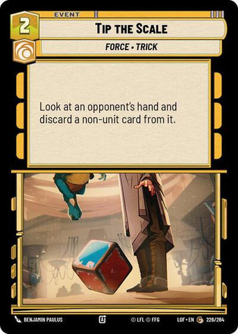 Tip the Scale (Legends of the Force)(LFL-226/264)(C)