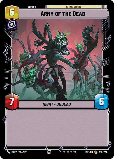 Army of the Dead (Legends of the Force)(LFL-236/264)(C)