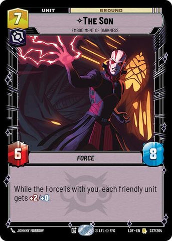 The Son, Embodiment of Darkness (Legends of the Force)(LFL-237/264)(R)