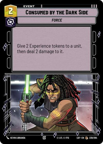 Consumed by the Dark Side (Legends of the Force)(LFL-239/264)(C)