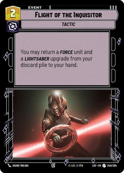 Flight of the Inquisitor (Legends of the Force)(LFL-240/264)(U)