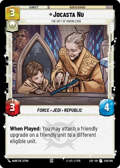 Jocasta Nu, The Gift of Knowledge (Legends of the Force)(LFL-248/264)(U)