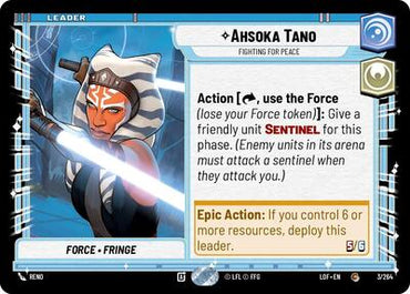 Ahsoka Tano, Fighting For Peace (Legends of the Force)(LFL-003/264)(C)