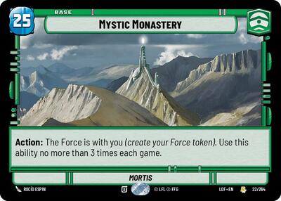 Mystic Monastery (Legends of the Force)(LFL-022/264)(R)