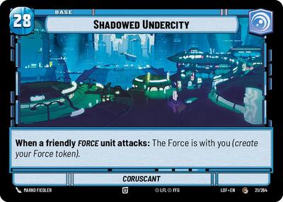Shadowed Undercity // Force (Legends of the Force)(LFL-021/264 // T03/T03)(C)