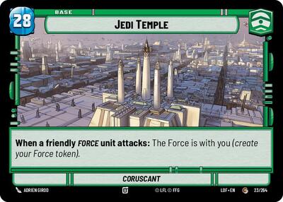 Jedi Temple // Experience (Legends of the Force)(LFL-023/264 // T01/T03)(C)
