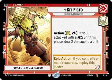 Kit Fisto, Focused Jedi Master (Legends of the Force)(LFL-011/264)(C)