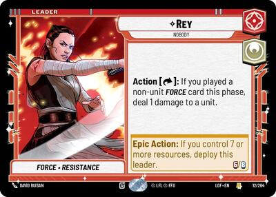 Rey, Nobody (Legends of the Force)(LFL-012/264)(R)