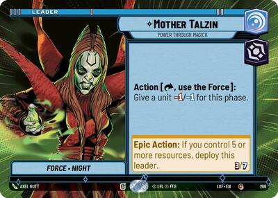 Mother Talzin, Power Through Magick - Hyperspace (Legends of the Force)(LFL-0266/1159)(C)