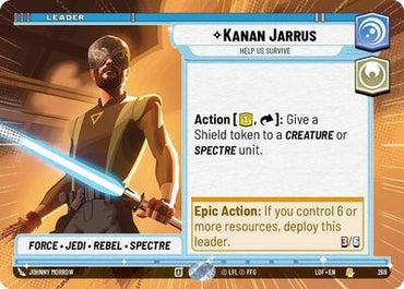 Kanan Jarrus, Help Us Survive - Hyperspace (Legends of the Force)(LFL-0268/1159)(R)