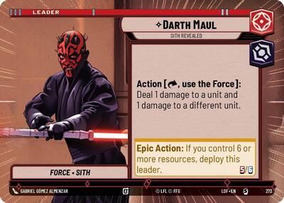 Darth Maul, Sith Revealed - Hyperspace (Legends of the Force)(LFL-0273/1159)(S)